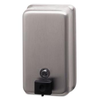 CLEANING AND SANITATION | Bobrick B-2111 Classicseries Surface-Mounted Soap Dispenser, 40oz, 不锈钢